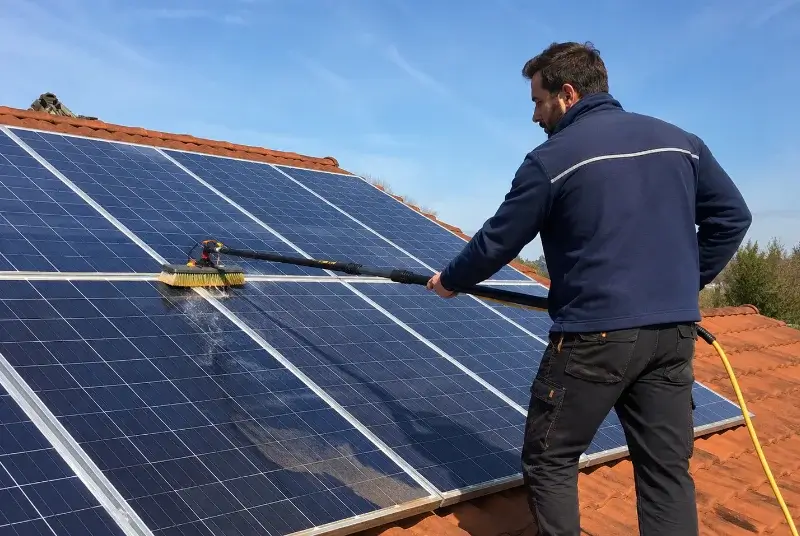 Nettoyage et entretien de panneaux solaires à Argens-Minervois